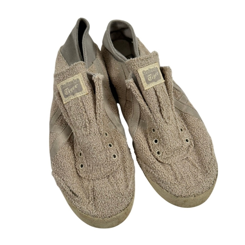 Onitsuka Tiger Mexico 66 Paraty Birch Fur Sneakers Womens 10 Mens 8.5